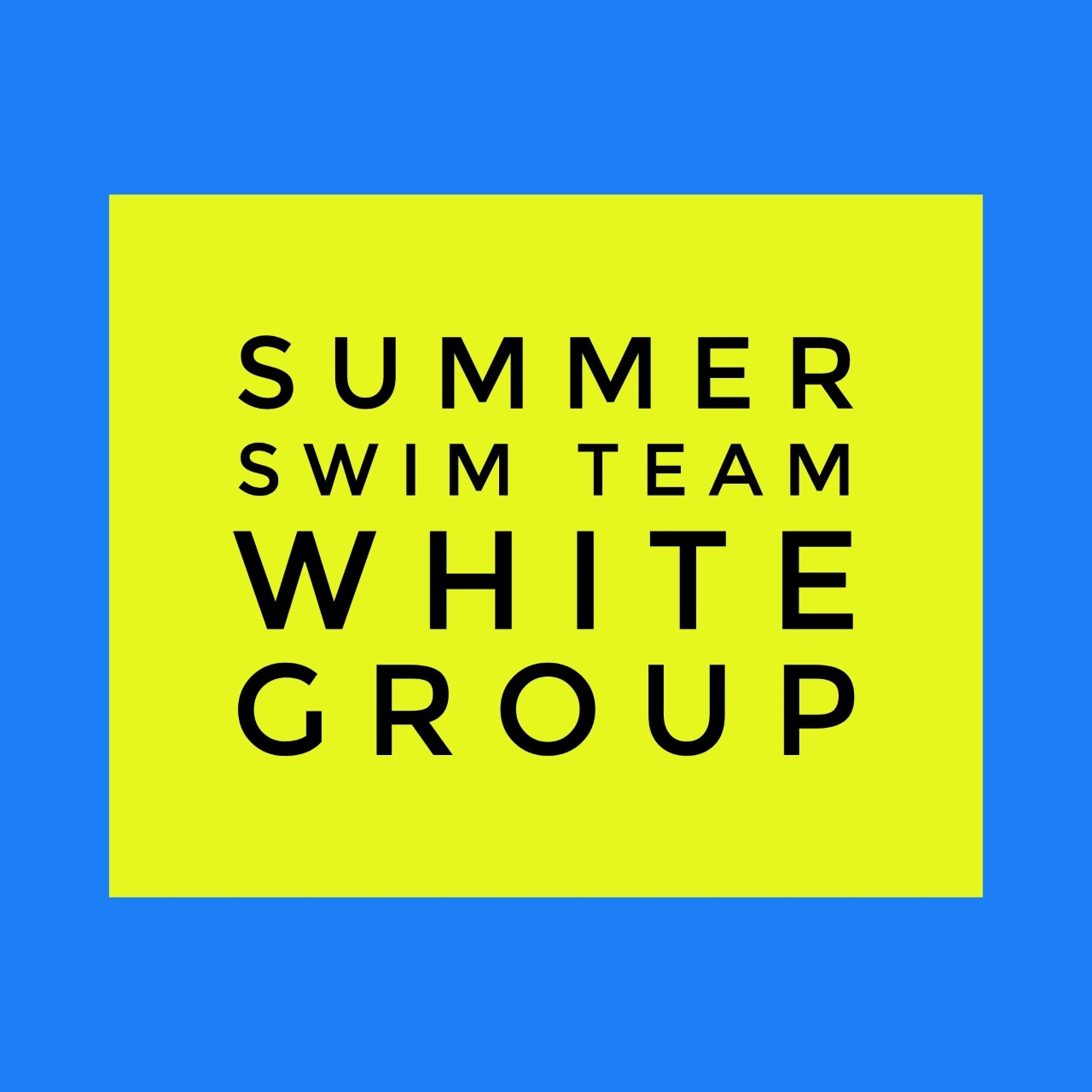 Summer Seasonal Swim Team White Group 724SSSUMW2024